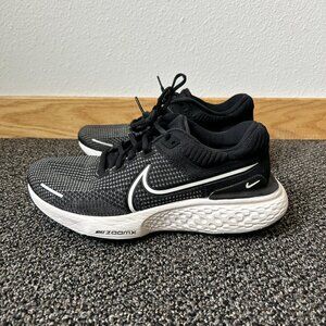 Nike ZoomX Invincible Run Flyknit 2, Mens US Size 9, Black/White (Oreo)